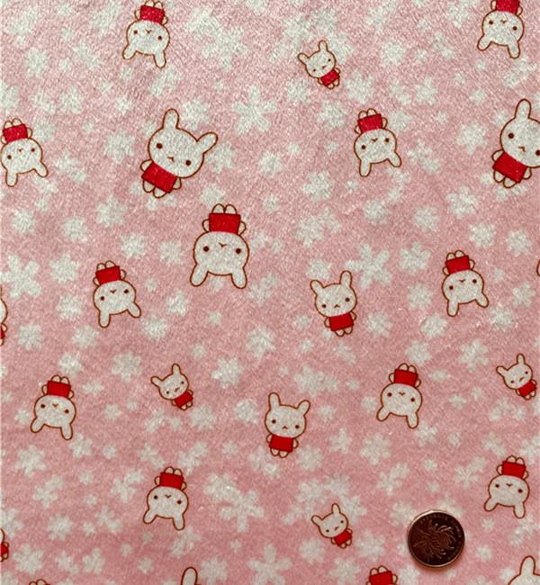 print minky plush velboa fabric 