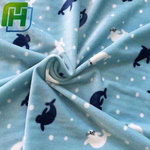 Impression de tissu Minky