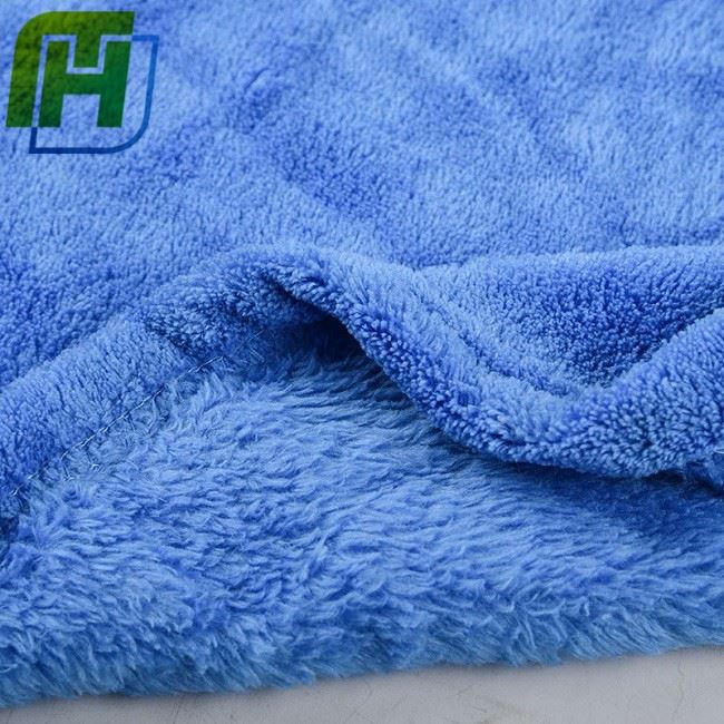 Coral Fleece Plaid Fabric