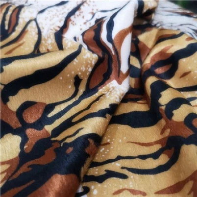 Tissu en velours microfibre
