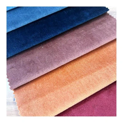 Tissu de velours de rideau de canapé