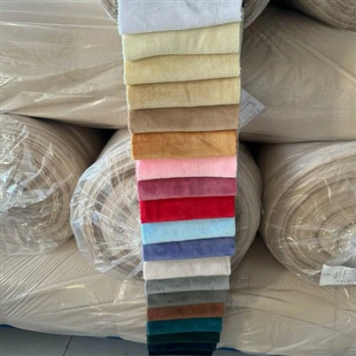 Tissu en flanelle de polyester double face