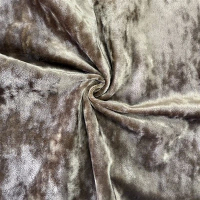 Tissu de velours de glace de glace de luxe