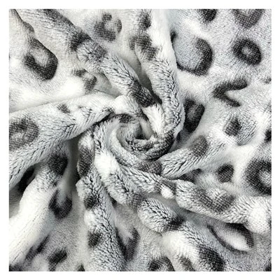 Tissu en flanelle imprimé au dos