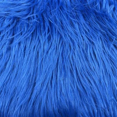 Tissu fausse fourrure à poils longs